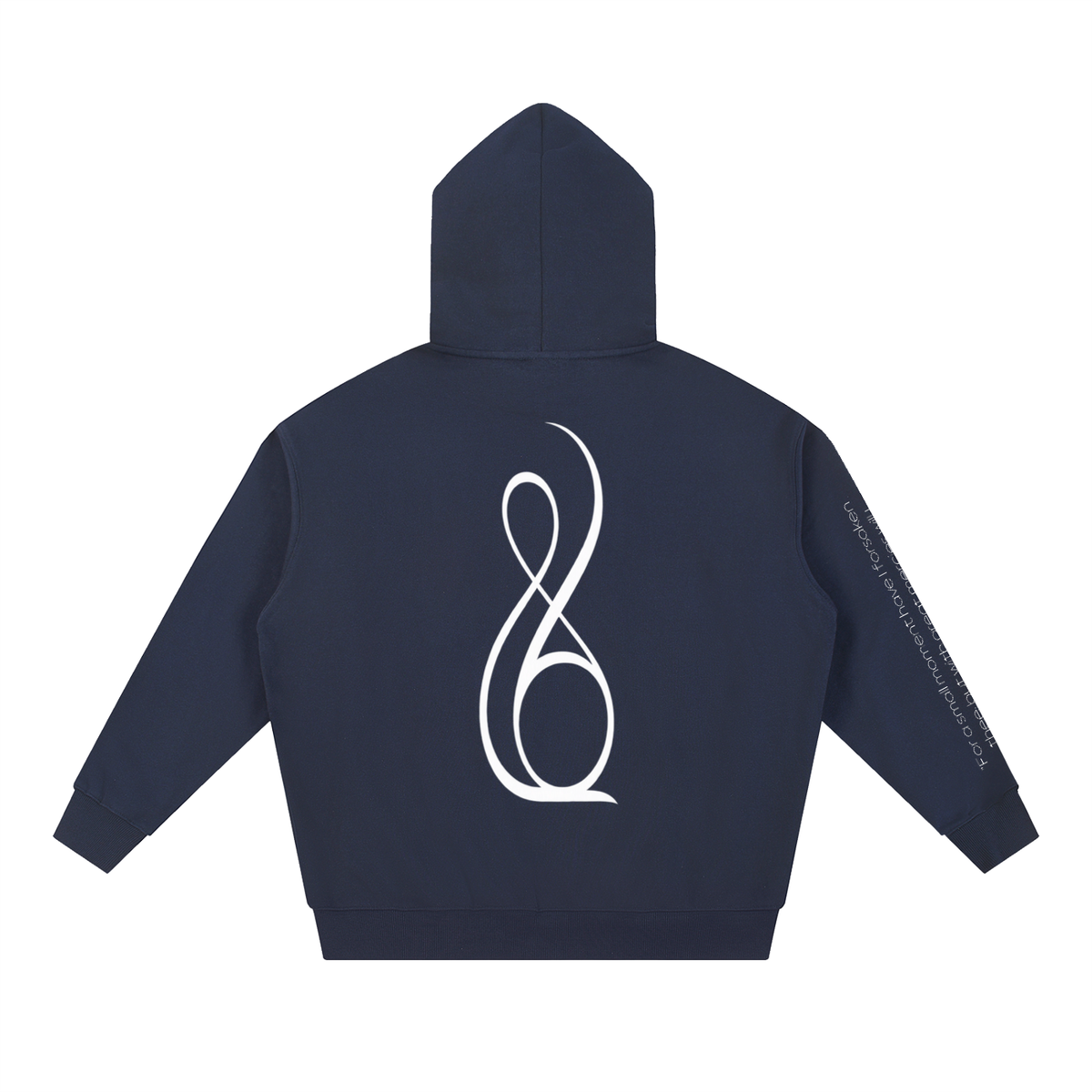 Gather Essential Hoodie Navy Blue