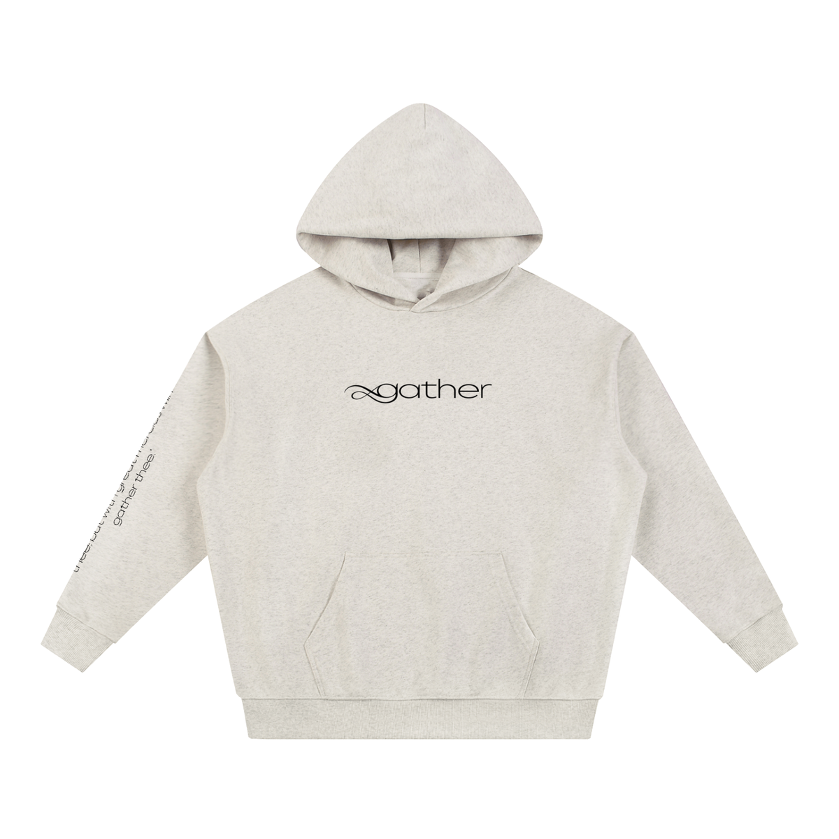 Gather Essential Hoodie Light Gray