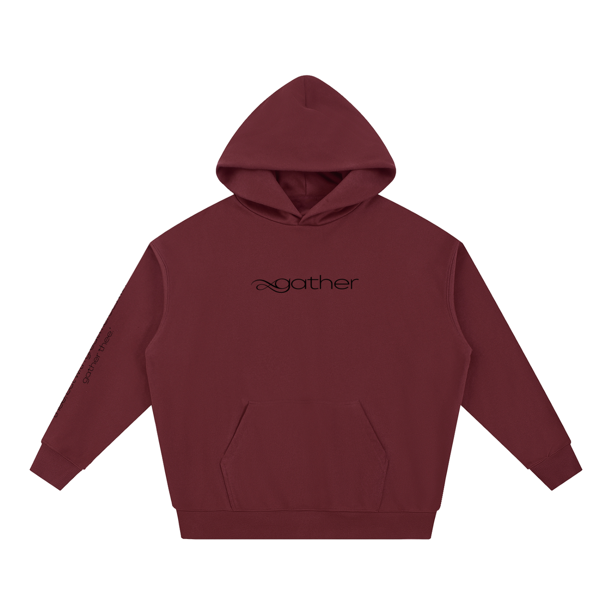 Gather Essential Hoodie Red